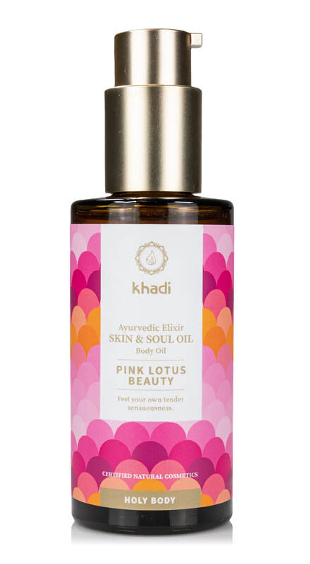 Масло для лица и тела Pink Lotus Beauty Khadi, 100 мл