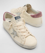 Женские кеды Superstar Glitter Leather Low-Top Sneakers