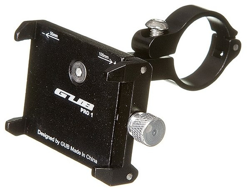 Держатель для телефона STG BC-B705 3,5-7", алюм., черный