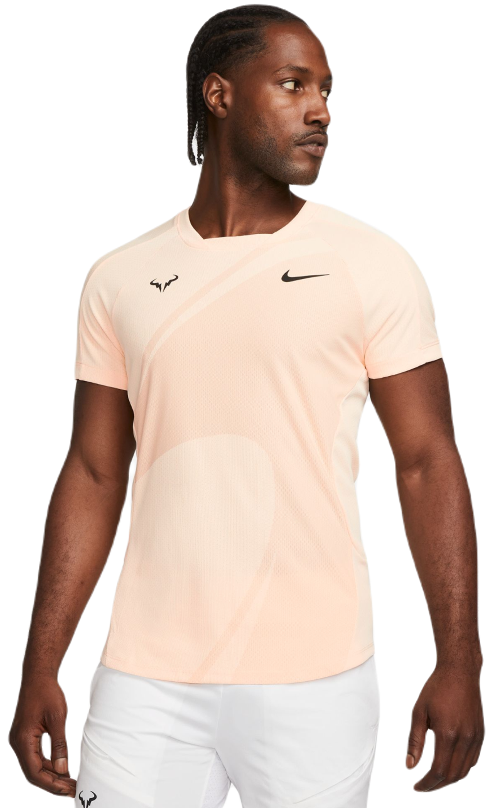Мужская теннисная футболка Nike Dri-Fit Rafa Tennis Top - Оранжевый
