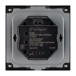 Панель SMART-P1-DIM-G-IN Black (3V, Rotary, 2.4G) (Arlight, IP20 Пластик, 5 лет)