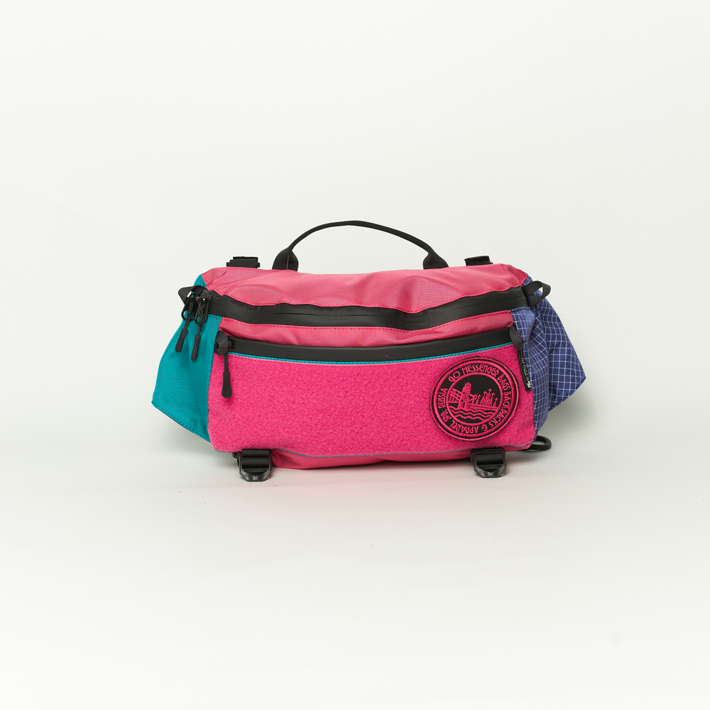Поясная сумка Fanny Waist Pack XL розовый/бирюзовый/фиолетовый