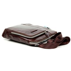 Сумка мужская Piquadro Blue Square коричневый телячья кожа (CA1816B2/MO) 3