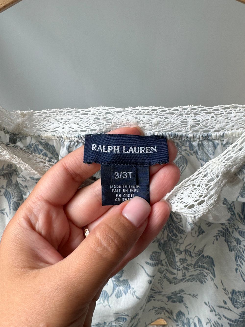 Хлопковая блузка Ralph Lauren, 98