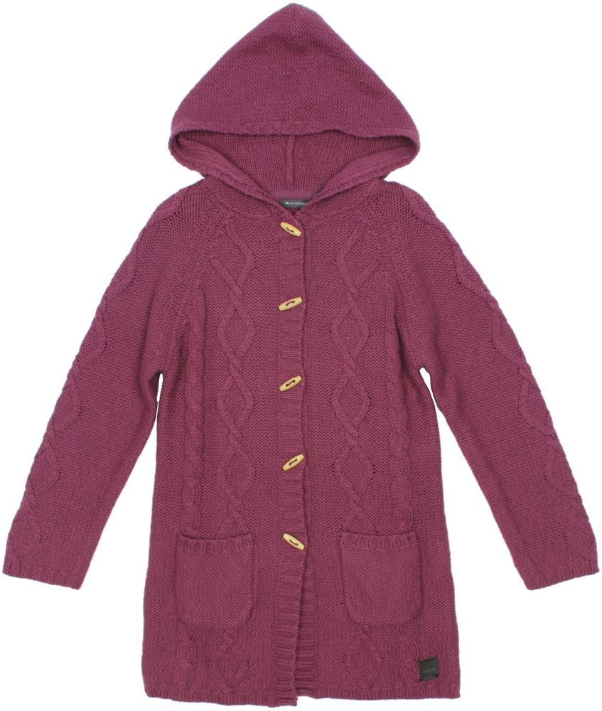 Длинный кардиган с капюшоном Marc O'Polo