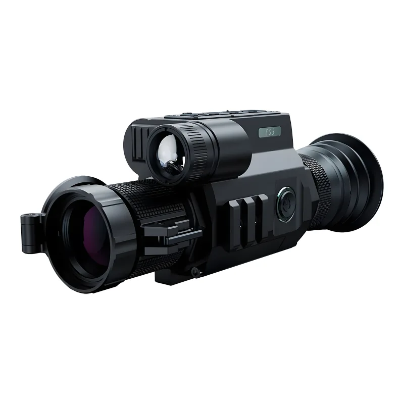 Цифровой прицел ночного видения ATAK ES3 PRO (940-70), день/ночь, 940 нм - вид спереди с открытой крышкой