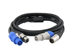 STAGE4 LightLink DUO P3 Коммутационный кабель комбинрованный с разъемами для светильников серии BART