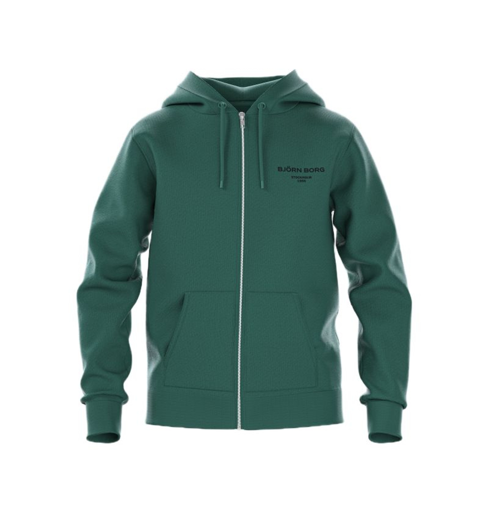 Детская теннисная толстовка Bj_rn Borg Essential 1 Zip - posy green