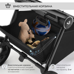 Коляска 2в1 SBL Elegante Chrome Black