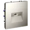Розетка компьютерная RJ45 Cat 6 Voltum S70 Кашемир VLS060103