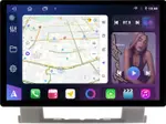 Магнитола для Opel Astra J 2010-2015 - FarCar S500+TS105 монитор 13" 2K QLED на Android 14, Быстрая, CarPlay, 4G SIM-слот