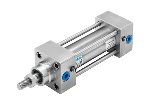 Пневмоцилиндр из нержавеющей стали по ISO 15552 DNGB-CR-125x...-PPV-A