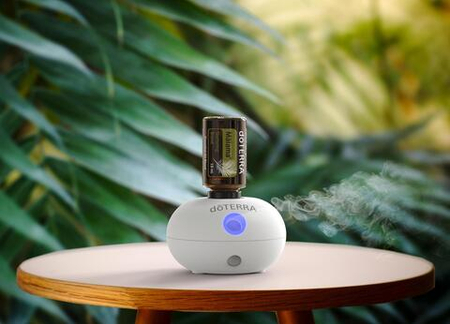 Портативный диффузор dōTERRA Bubble с датчиком движения (белый)