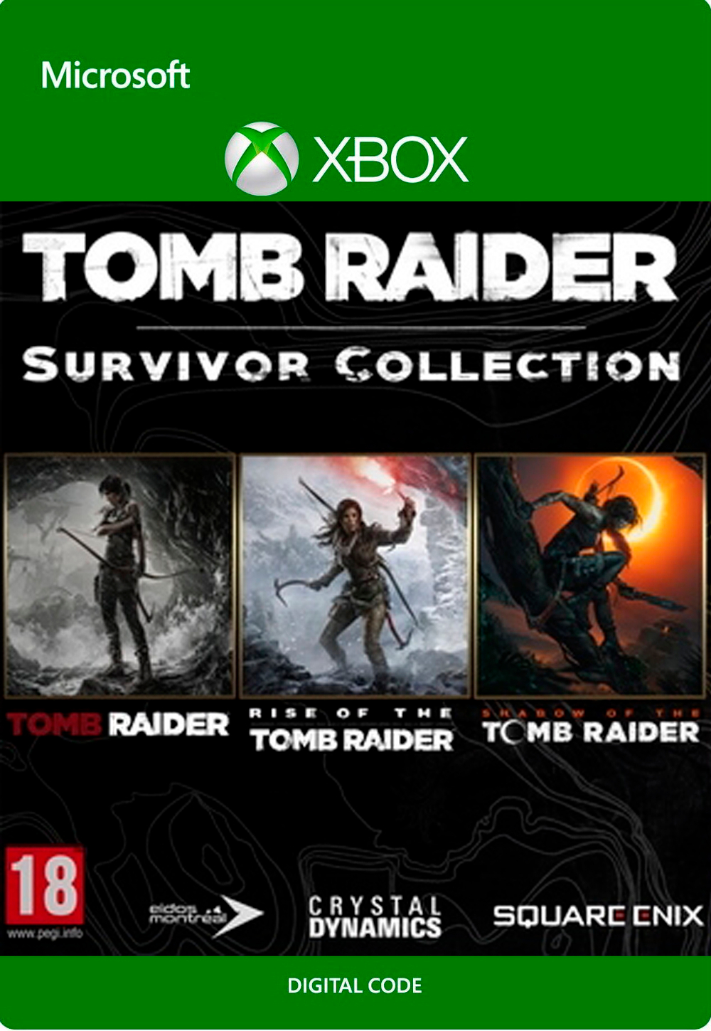 Tomb Raider: Definitive Survivor Trilogy (для Xbox One/Series S/X, полностью на русском языке) [Цифровой код доступа]