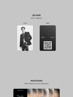 Альбом HWANG MIN HYUN - Truth or Lie 1st Mini Album WVS ALBUMS Version