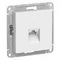 Розетка компьютерная RJ45 кат. Systeme Electric AtlasDesign Белый ATN000186