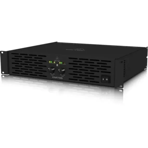 Behringer KM1700 - усилитель мощности, 2х500 Вт/8 Ом, 2х800 Вт/4 Ом, 1700 Вт/8 Ом (мост)