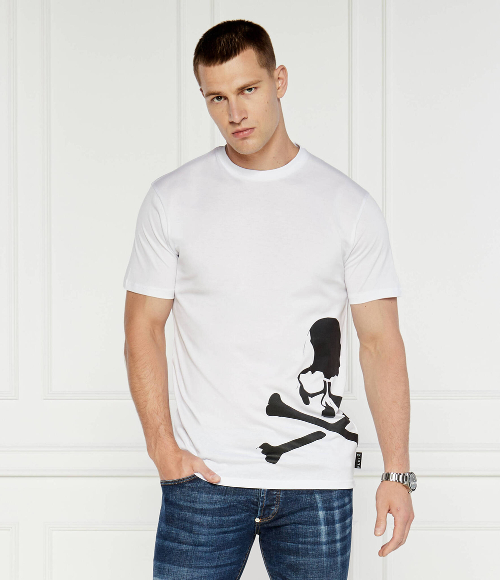 Футболка Skull&Bones Philipp Plein - белый(MTK7412 PJY002N)