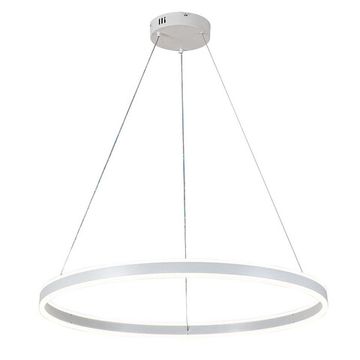Подвесной светильник с пультом ДУ 123W 3000K-5500К V000035L 14001/1P White белый Galass Indigo