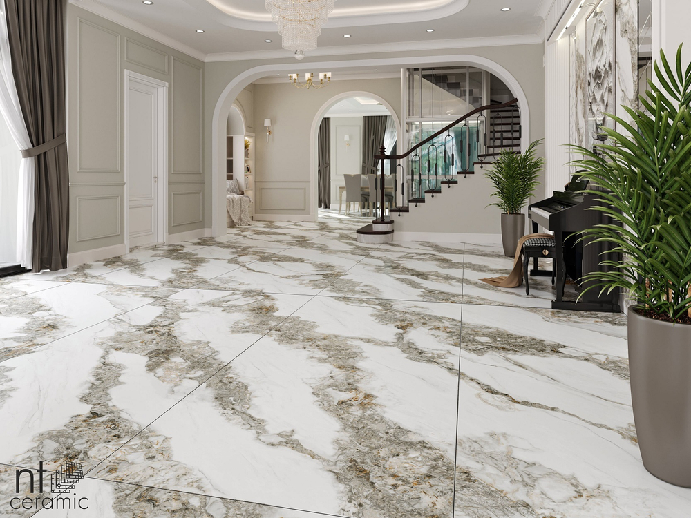 NT Ceramic Atlas Home Bianco Struttura 120x270