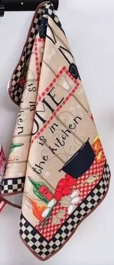 Полотенце кухонное «Kitchen - Домашний уют» 40*57 см, микрофибра 200 гр/м2