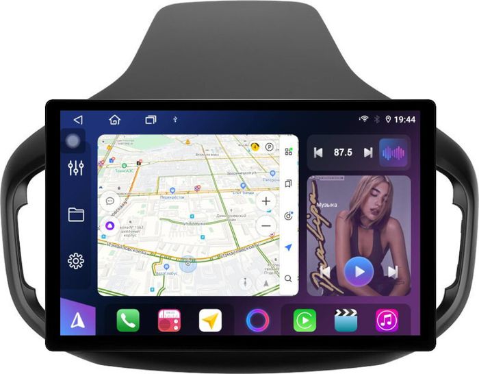 Магнитола для Chery Tiggo 7 2016-2020 - FarCar BX877 монитор 13" 2K QLED на Android 13, Быстрая, CarPlay, 4G SIM-слот