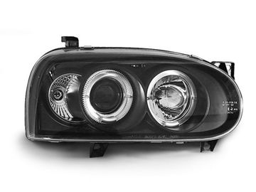 Передние фары VW Tiguan angele eyes V1 style
