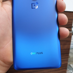 Крышка для OnePlus 8 Pro оригинальная (заднее стекло) цвет: синий