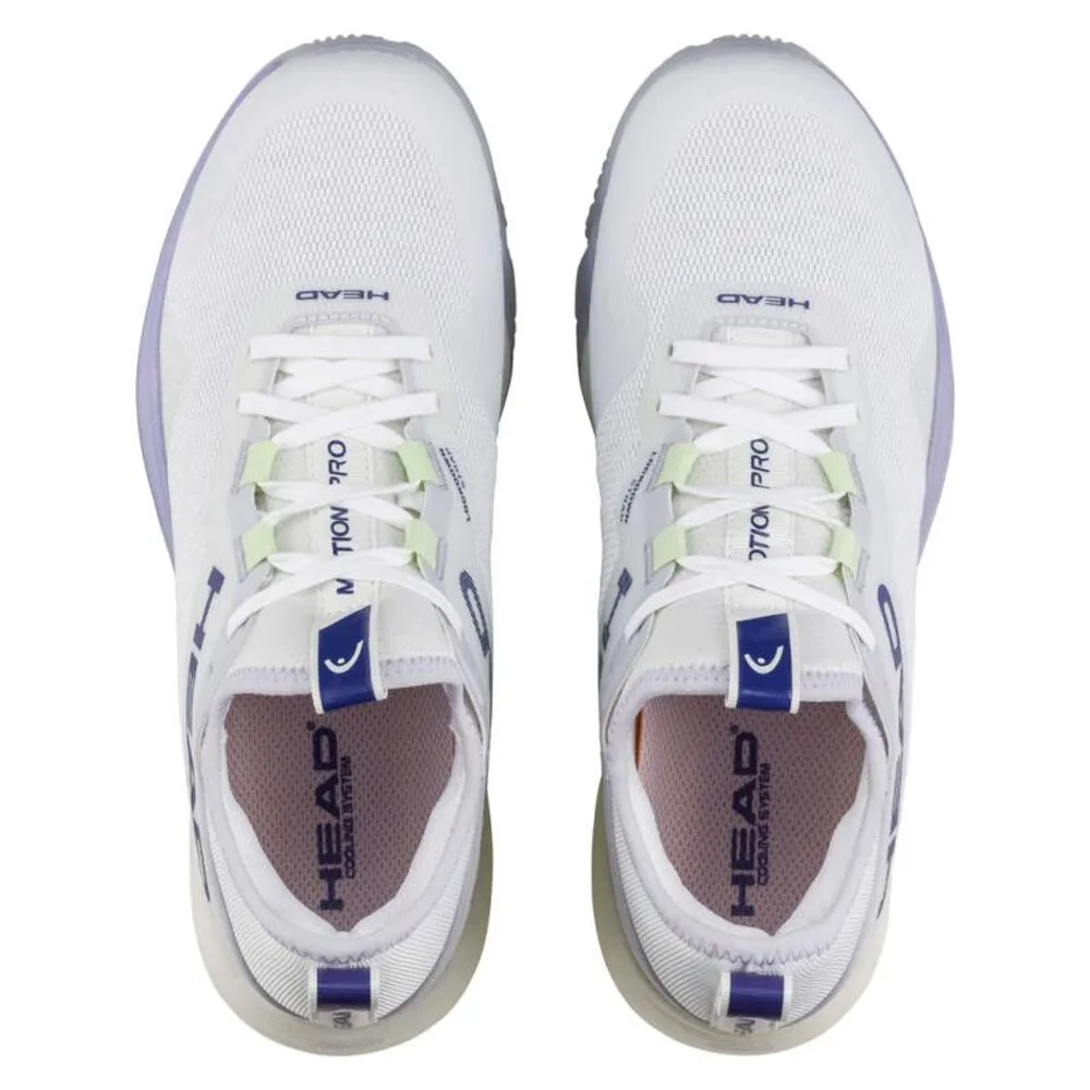 Женские кроссовки для padel Head Motion Pro Padel - white/lavender