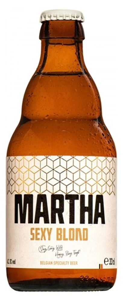 Пиво Марта Секси Блонд  0.33 л 8% ББФ Бельгия