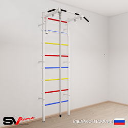 Шведская стенка Sv Sport 509 (Турник стандарт/Канат)