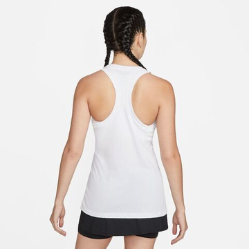 Женский топ теннисный Nike Court Dri-Fit Tank W - белый