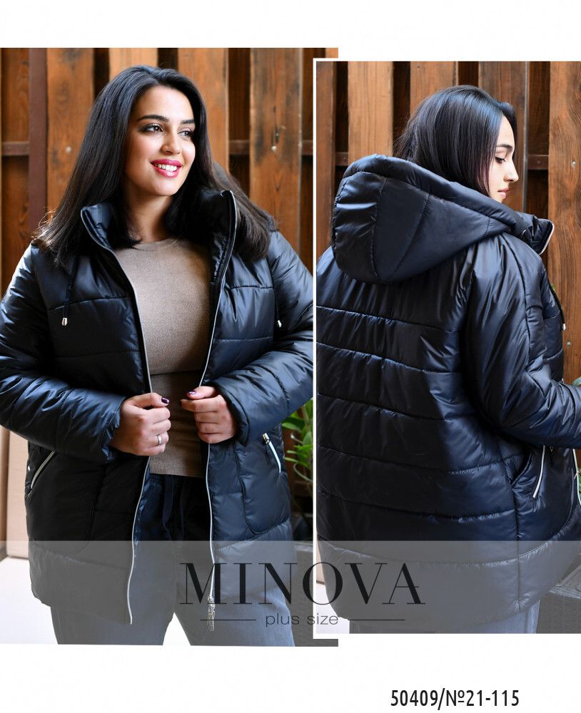 Куртка 21-115-черный Minova Куртка 21-115-черный Minova