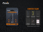 Фонарь Fenix E01 V2.0, синий