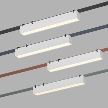 Трековый светодиодный светильник 12W 2700К-6500K DK5674-WH белый Belty Smart Linear Denkirs