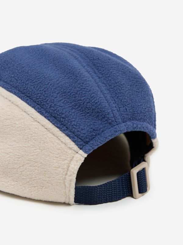 Кепка 5panel fleece navy/beige - фото 5