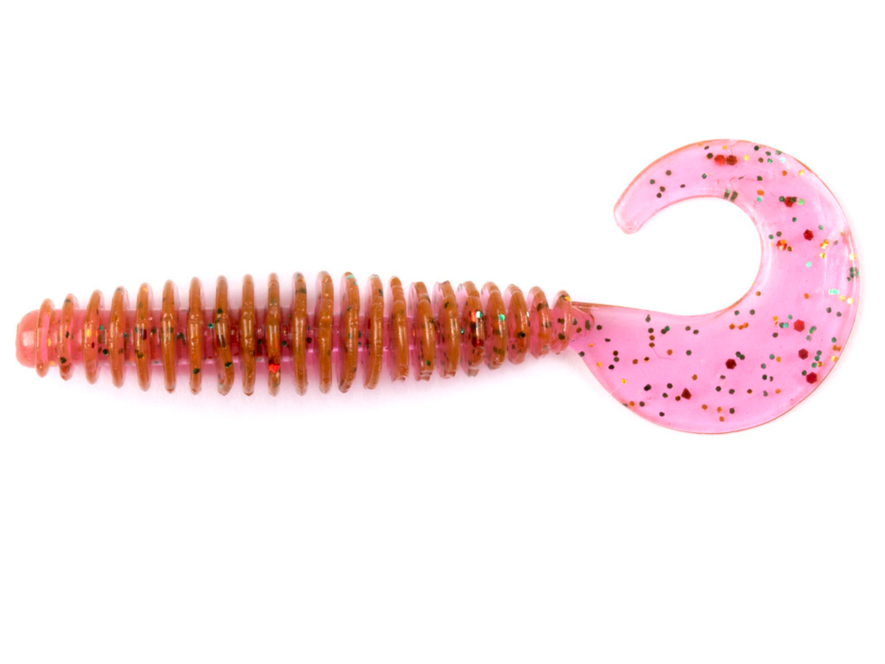 Твистеры съедоб. искусст. LJ Pro Series ULTRAWORM CURLY 3,0in (07.62)/S14 7шт.