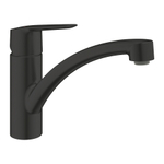 Сместель для мойки GROHE Start однорычажный, DN 15, черный матовый (324412432)