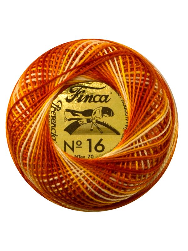 Мулине Finca №16 Perle (Жемчужное), цв. мультиколор 9110 / 1 мот. х 71 метр