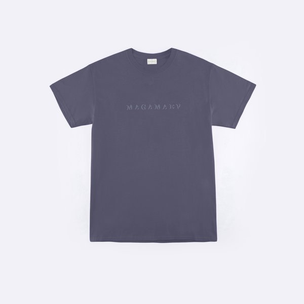 Футболка Magamaev Script t-shirt (graphite) артикул: - купить в магазине Дайс