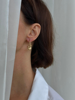 серьги 27504 золото