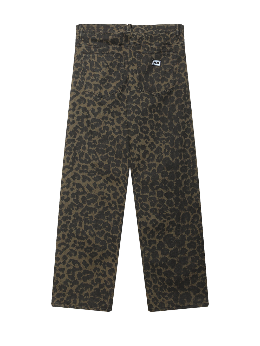 Джинсы (Relaxed Fit) Studded Boxcar Straight Leg Denim