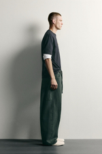 БРЮКИ BARREL FIT НА КУЛИСКЕ — ZARA