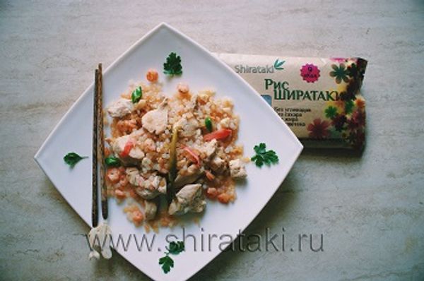 Рис ширатаки по-восточному Рис ширатаки по-восточному