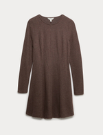 Мини-платье из смесового хлопкового трикотажа - Marks & Spencer