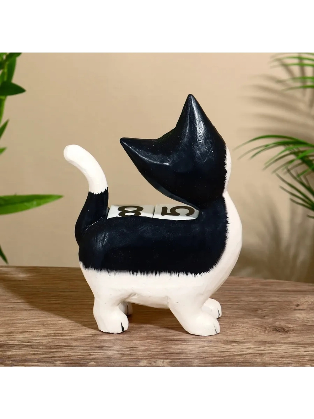 Вечный календарь "Котик" 15х22х6 см