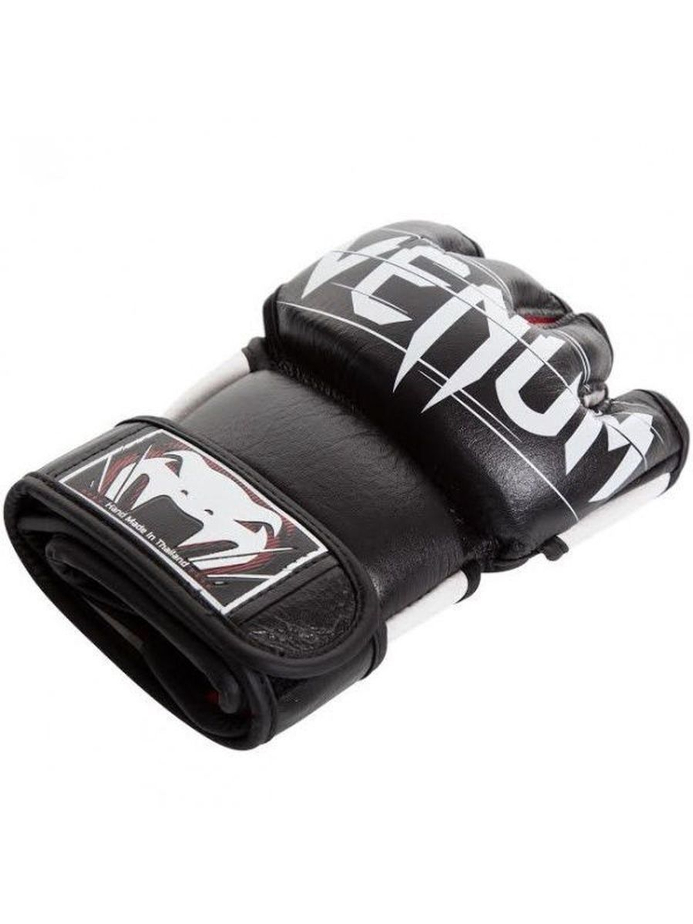 Перчатки ММА Venum Undisputed 2.0 Nappa Leather Black