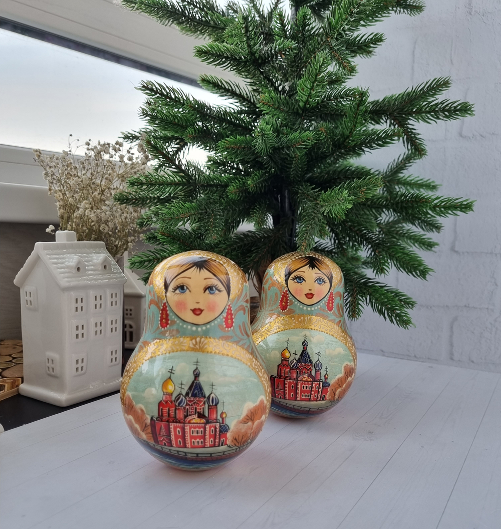 Неваляшка 12см "Спас на Крови"