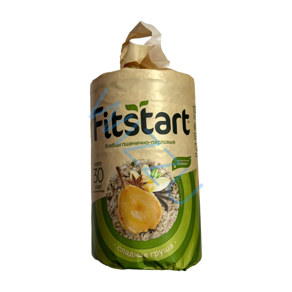 Хлебцы FITSTART пшенично-перловые Сладкая груша 100г