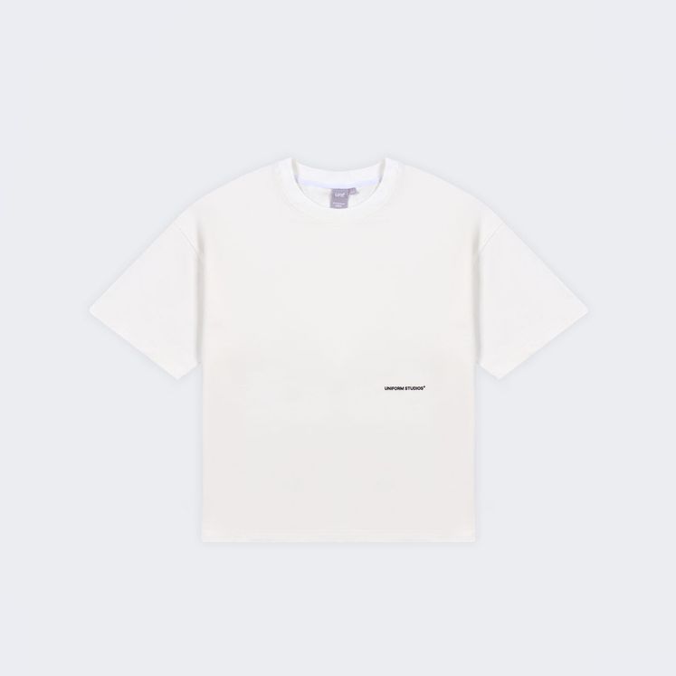 Футболка UNIFORM Boxy, молочный